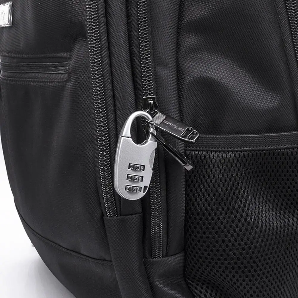 Description Picture 5 of itemPortable Zinc alloy 3 Digit Password Lock Combination Lock Code Lock Dormitory Cabinet Lock Security Tool Luggage Padlock Home