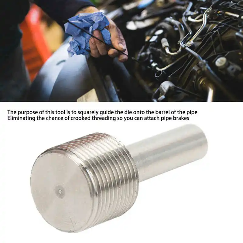 5/8-24 Threading Alignment Tool Die Starter Stainless Steel High Strength Rustproof for.308 Simple Threading Alignment Tool