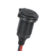 12V-24V Car Cigarette Lighter Female Socket Waterproof Auto Charger Plug Connector Adapter Universal Lighter Socket 5