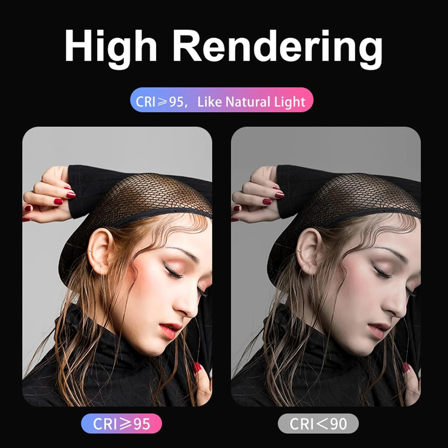 Ulanzi VL66 RGB 2500-6500K Mini Camera Video Portable Light 2000mAh 95+ Dimmable LED Fill Lamp for DSLR Camcorder Action Camera