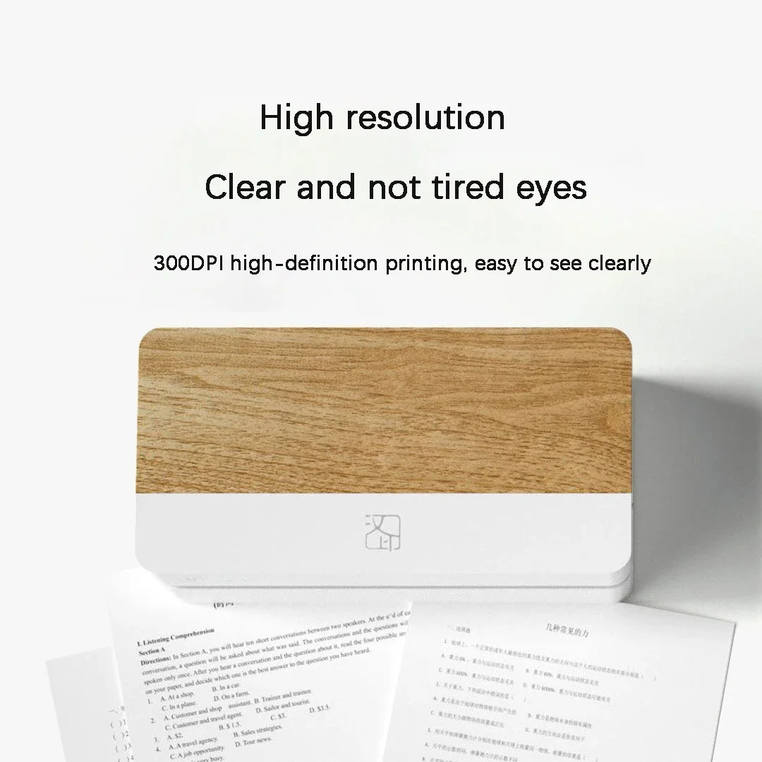GlowMartSmall Printer HPRT FT800 A4 Portable Wireless Impresora Portatil Mini Hand Thermal Pocket Printer Machine