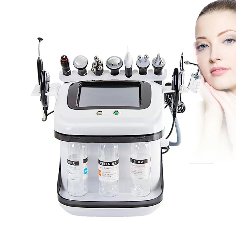 

Factory Price Portable 10 In 1 Small Bubble Hydro Aqua Peel Hydra Beauty Facial Machine Microdermabrasion Hydrafacys