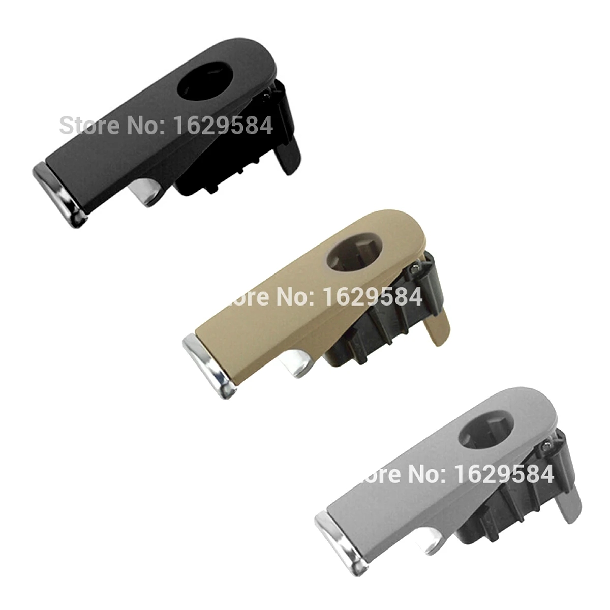 

black gray Beige color for Audi A4 A8 B6 B7 Glove Box Lock Lid Handle With Lock Hole Plastic Chrome 8E1857131 A0031