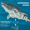 Remote control mosasaur dinosaur electric can be launched into the water will swing swimming water spray children's toy boy gift 3
