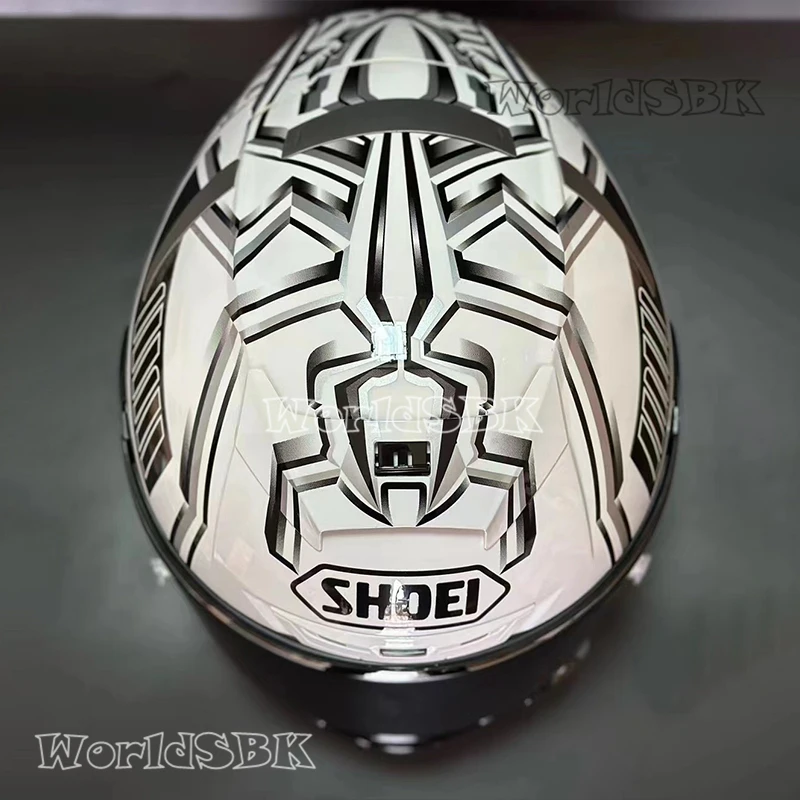 Buy Mototrance Matte Black Crab Chrome Strip Full Face Helmet