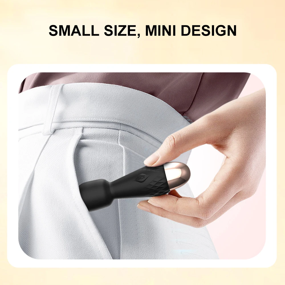 10-speed Mini Vibrator G-Spot Vibration Dildo Erotic Clitoral Stimulation Breast Massager Anal Plug Adult Sex Toys for Women sex toys