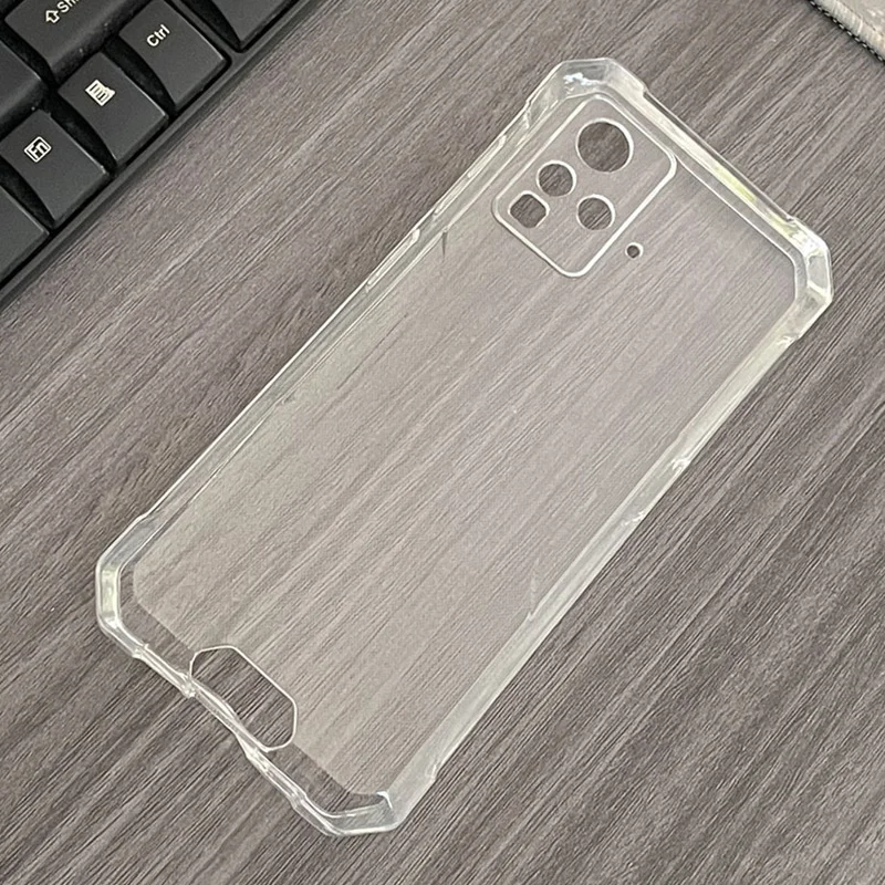 

Для Blackview BV4800 Мягкий чехол из ТПУ для BLACKVIEW Black View BV 4800 прозрачный черный силиконовый защитный чехол задняя крышка