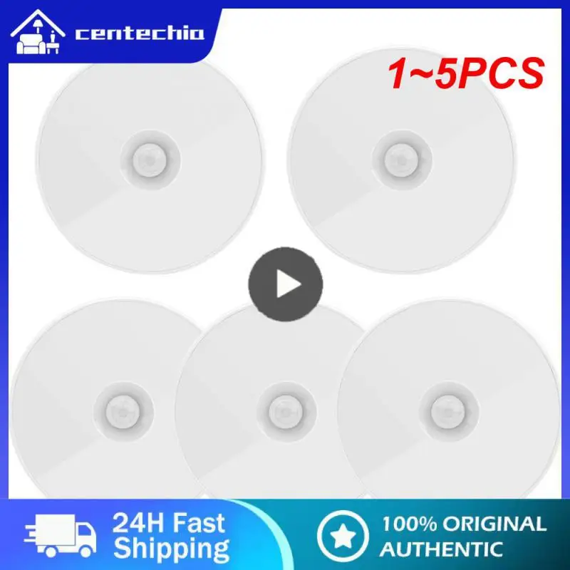

1~5PCS Motion Sensor Night Light Intelligent Body Light Sensor USB Charging Night Lamp Bedroom Use For Kitchen Bathroom Closet
