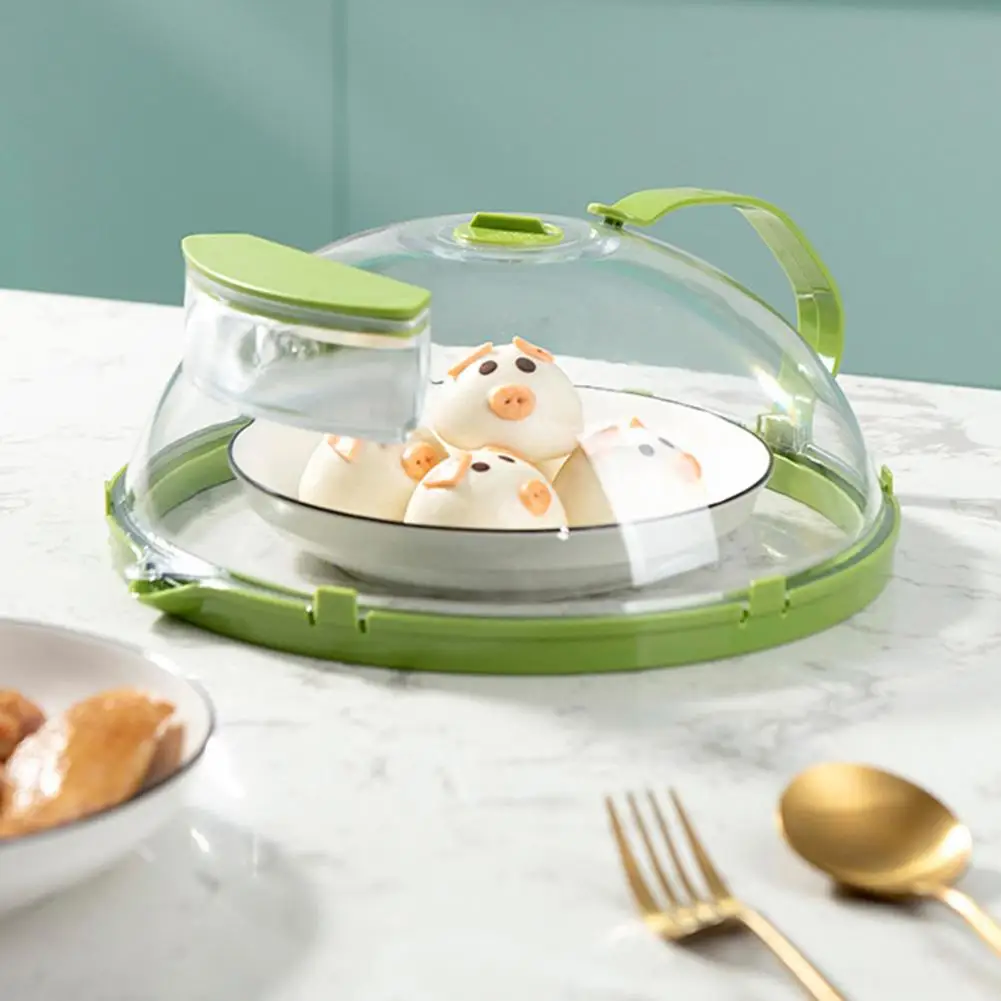 Plate-Cover-PC-Transparent-Microwave-Heating-Lid-Heat-Resistant-Oil
