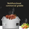 Commercial Electromagnetic Embedded Griddle Teppanyaki Home Western Kitchen Equipment Desktop Electricity Magnetic Grill Furnace 1