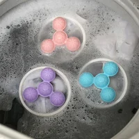 Laundry Ball Mesh Filter Bag Washing Machine Hair Removal Device Floating Pet Fur Catcher Laundry Hair Removal Cleaning Mesh Bag 2