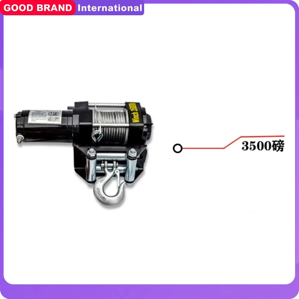 Electricwinch12v24V3500poundsvehiclemountedsmallwinchself