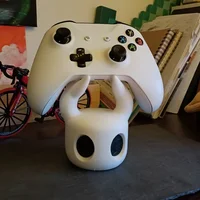 Festive Black and White Knight Kettlebell: A Gaming Accessory For 14+ Years Old, ABS Material, 3D Printed, Suitable For Xbox One