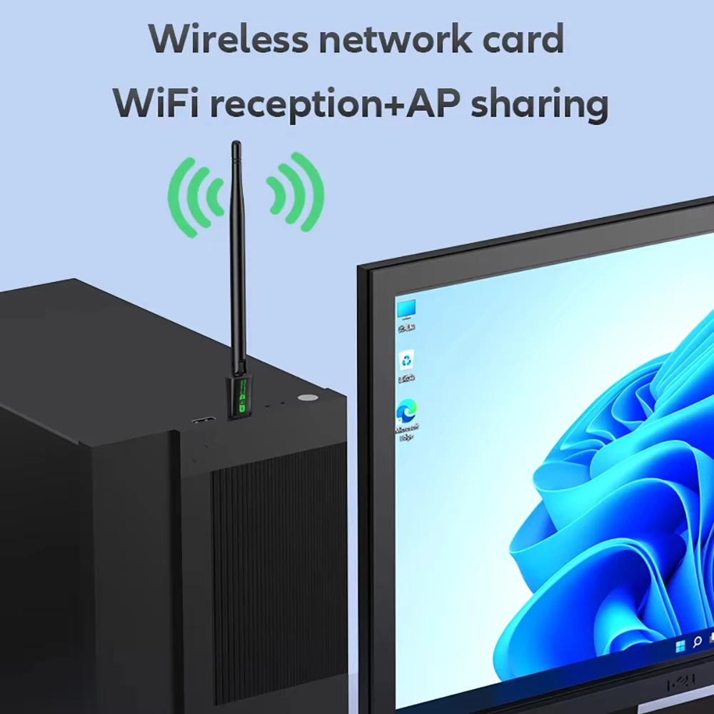 AX900 USB WiFi6 Bluetooth 5.4 어댑터 2in1 동글 듀얼 밴드 2.4G 및 5GHz WiFi 네트워크 안테나 수신기 PC Win 10 11 드라이버 무료