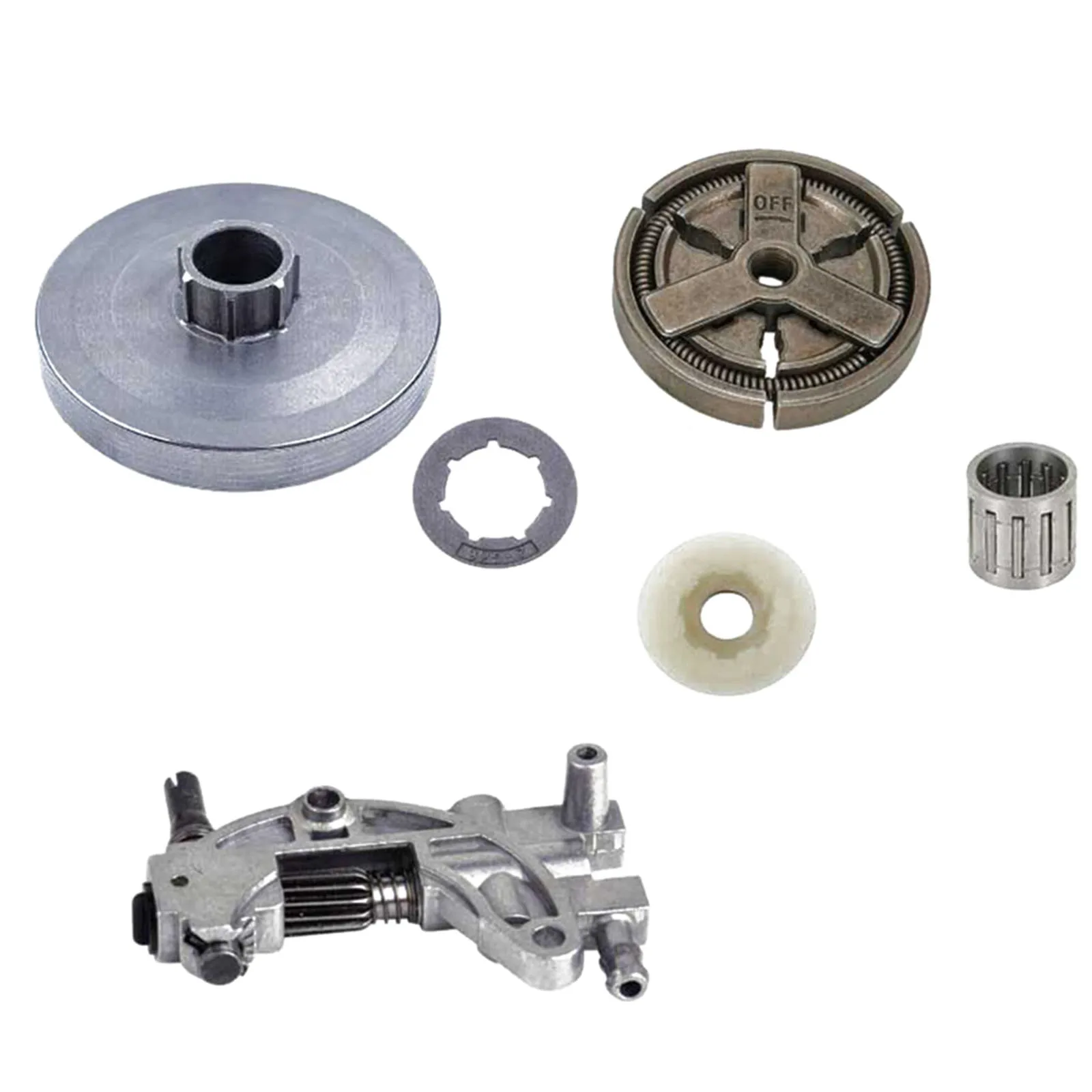 

Upgrade Your Chainsaw with Complete and Clutch Sprocket Rim Oil Pump Drum Worm Gear Bearing Kit for Chinese 4500 5200