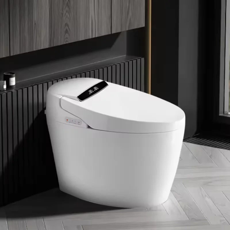 Modern Wc Intelligent Toilet Elongated One Piece Advanced Bidet Multi Function Remote Control Automatic Smart Toilet With Bidet