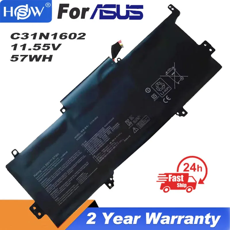 

Аккумулятор C31N1602 для ноутбука Asus Zenbook UX330UA U3000U UX330U UX330UAK