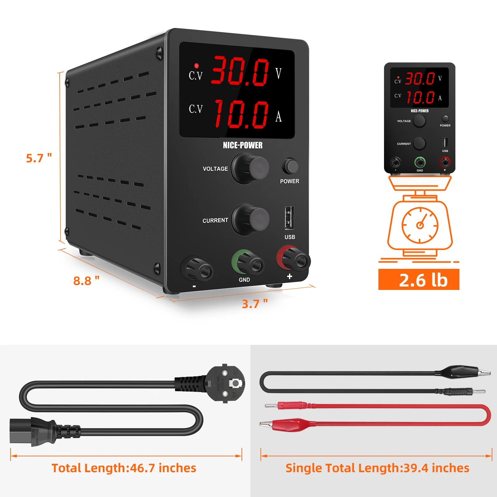 Agradável-poder, interruptor regulado, reparo do telefone, 30V, 5A, 60V, 60V, 120V, 3A, 5A