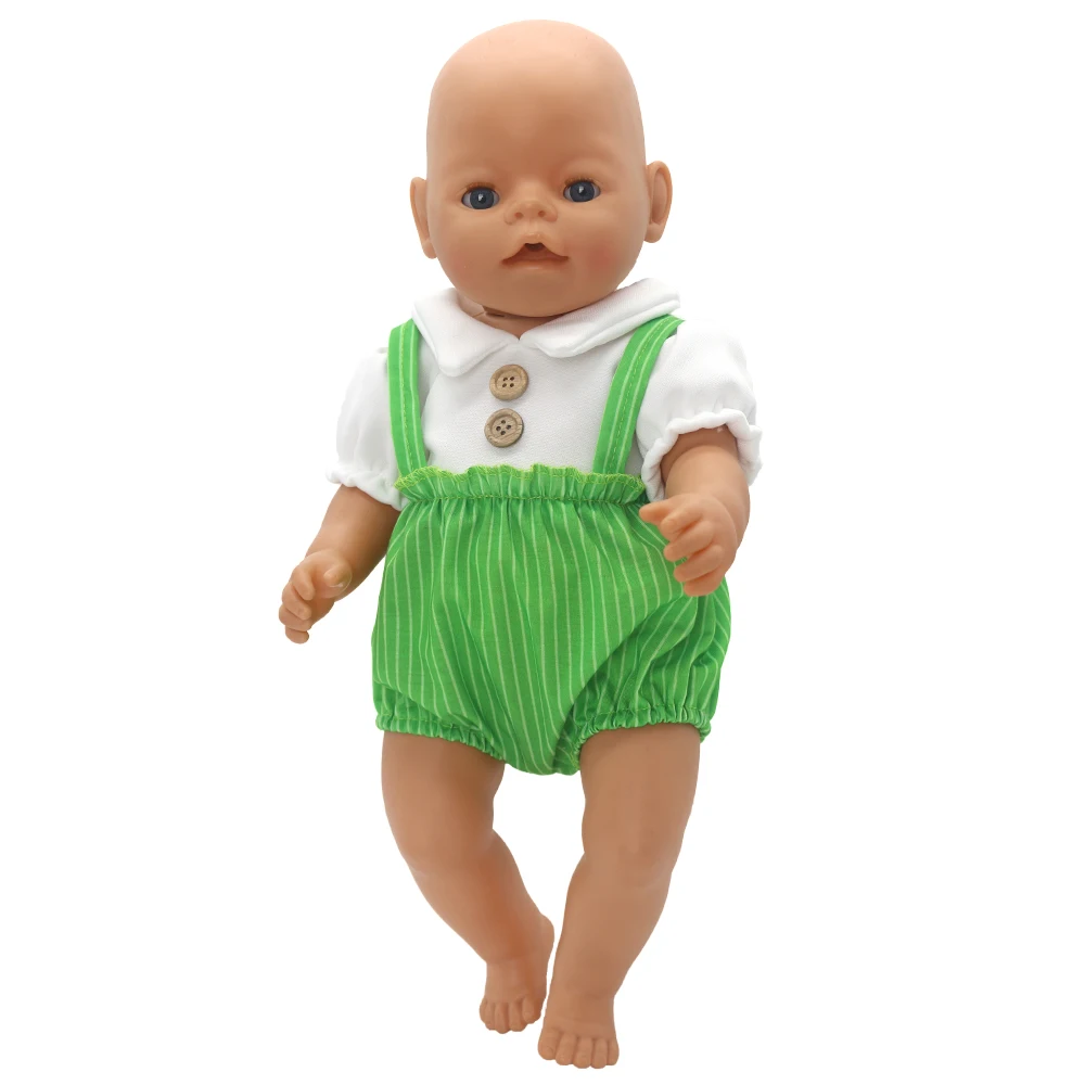 Babypuppenkleid 43 cm für 17" Mädchenpuppe Sommer-Outwear-Zubehör – Detail 21