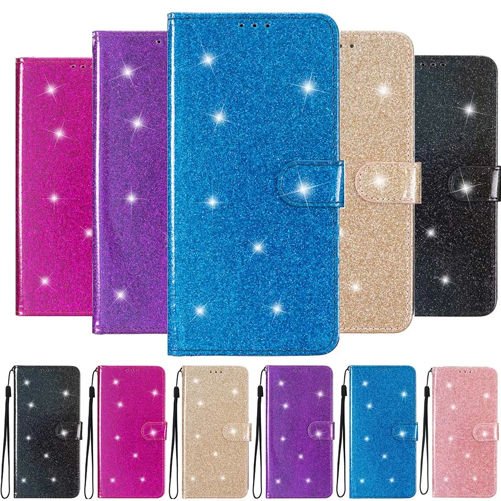 Portafoglio Flip Cover Per Google Pixel 6 Pro 6A 7 7A 8 Pro Bling Custodia Protettiva In Pelle Flash Per Iphone 13 12 11 Pro Max 13 Xr X Xs