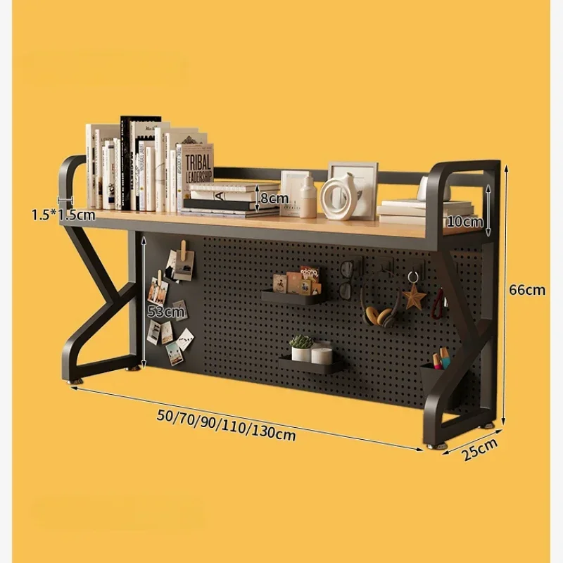 Multi-functional Bookcases for Student Desk Storage Shelf Desktop Multi-layer Simple Bookshelf Iron Home Furniture