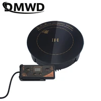 Круглая электрическая магнитная индукционная плита с проволочным управлением, встроенная горелка для варочной панели, коммерческая нагревательная плита с горячим горшком, нагревательная печь — изображение 3