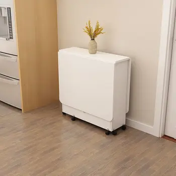 Folding Movable Dining Table 1