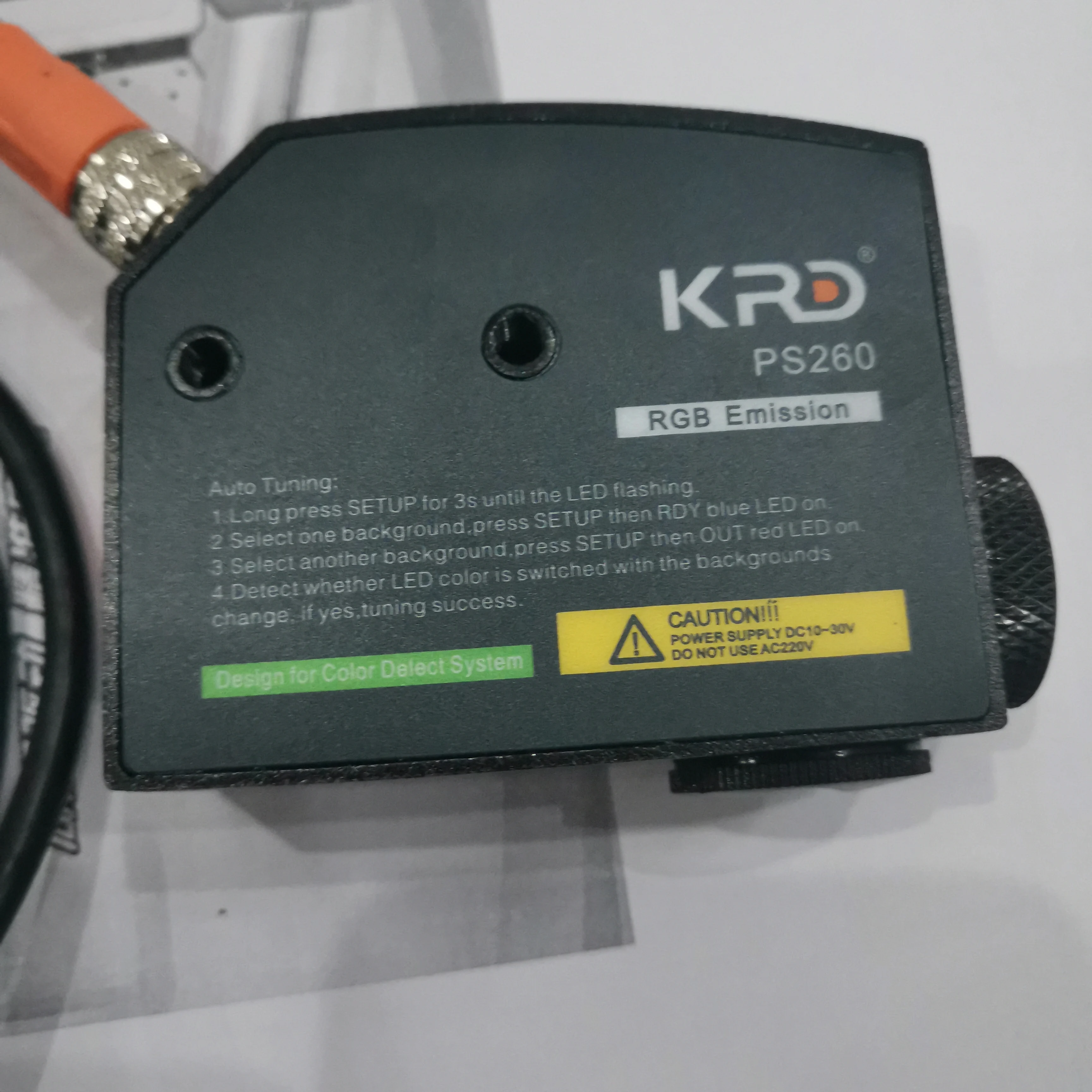 EPC-A10 Servo Web Guiding System | Edge Line Position Controller with Color Mark Sensor & PD-204L150T Servo Actuator detail image 4