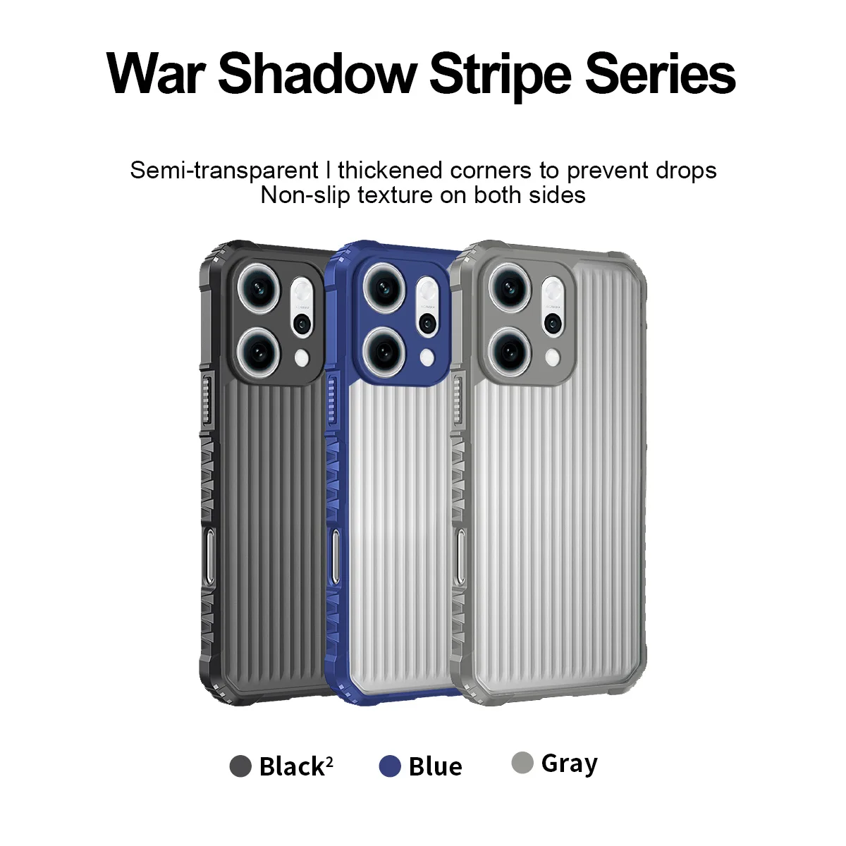 Enhanced Armor Shockproof Phone Case - Durable Hard Back Protective Cover
