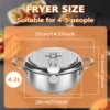 Stainless Steel Deep Fryer Pot 2