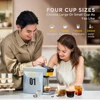 icafilas 5 in 1 Multiple Capsule Coffee Machine DG Cappuccino Nespresso Small Capsule Pod KCUP Ground Coffee Tea Cafeteria 19Bar 4