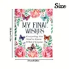Daily Planner Notepad My Final Wishes End of Life Planner Journal Notebook Everything You Need to Know When I'm Gone Last Wishes 5