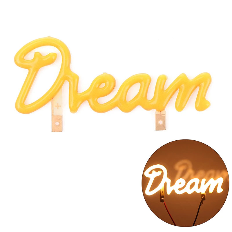 

DIY Bulb Accessories 3V LED Edison Flexible Letter Filament Dream Candle Diode Holiday Party Atmosphere Decoration Light