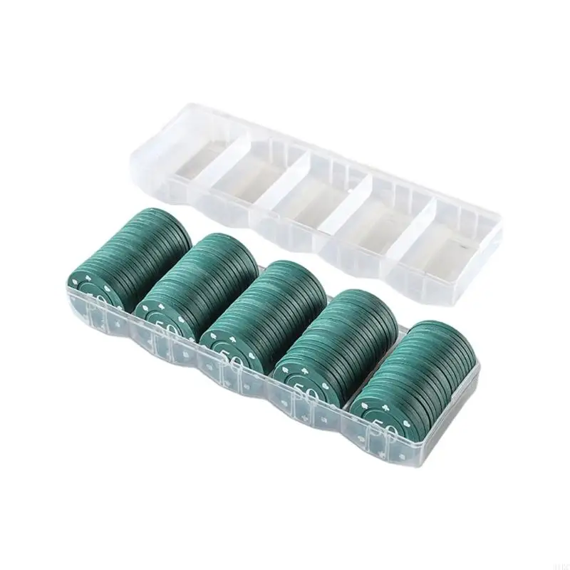 수학 계산 어린이 교육 보상을 위한 100Pcs 포커 칩 교육 동전
