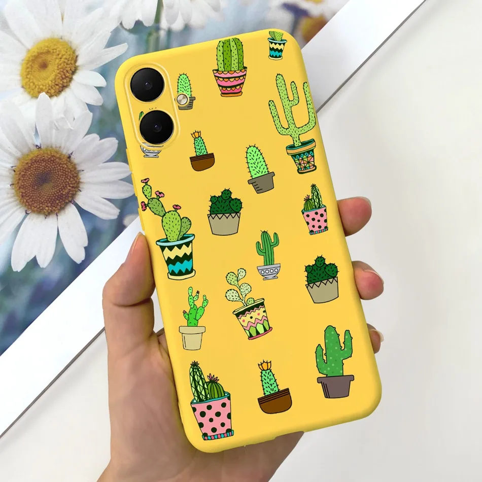 Cute Cartoon Candy Color Soft Silicone TPU Back Cover Phone Case