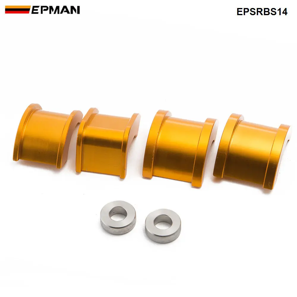 Steering gear rack bushing Aluminium Offset Steering Rack Bushes For Nissan Silvia S14 S15 200SX EPSRBS14