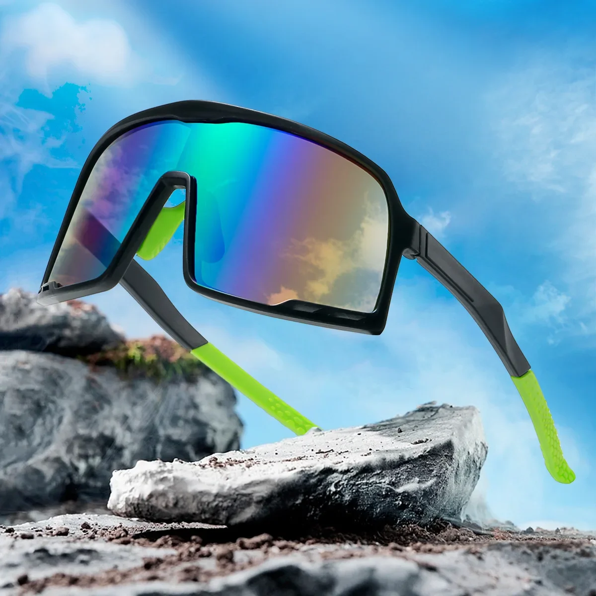 Fashion Sports Polarized Sunglasses Mountain Bike Eyewear Ski Eyewear  Outdoor Fishing Golf Running Windproof UV Sunglasses UV400