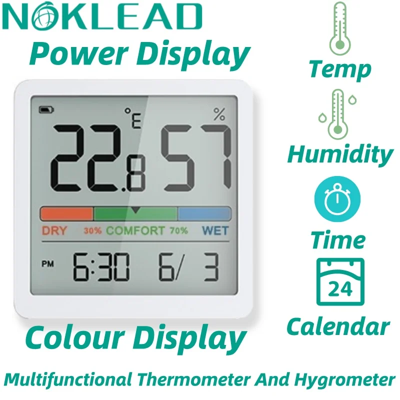 Digital LCD Indoor Convenient Temperature Sensor Humidity Meter Thermometer  Accurate Hygrometer Gauge Room Thermometers - AliExpress