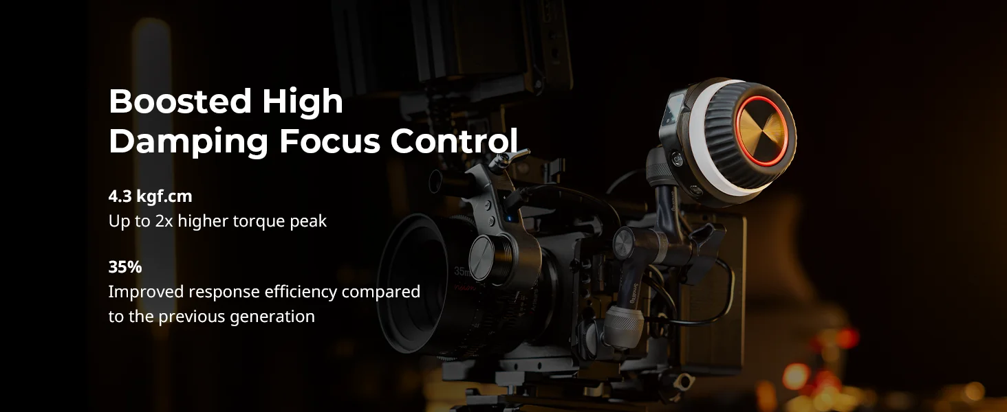 Description Picture 4 of itemSmallRig Wireless Follow Focus Kit Lite for Precise and Low-Latency Focusing Video Shooting 21H Standby Time for Zoom Lens 4296