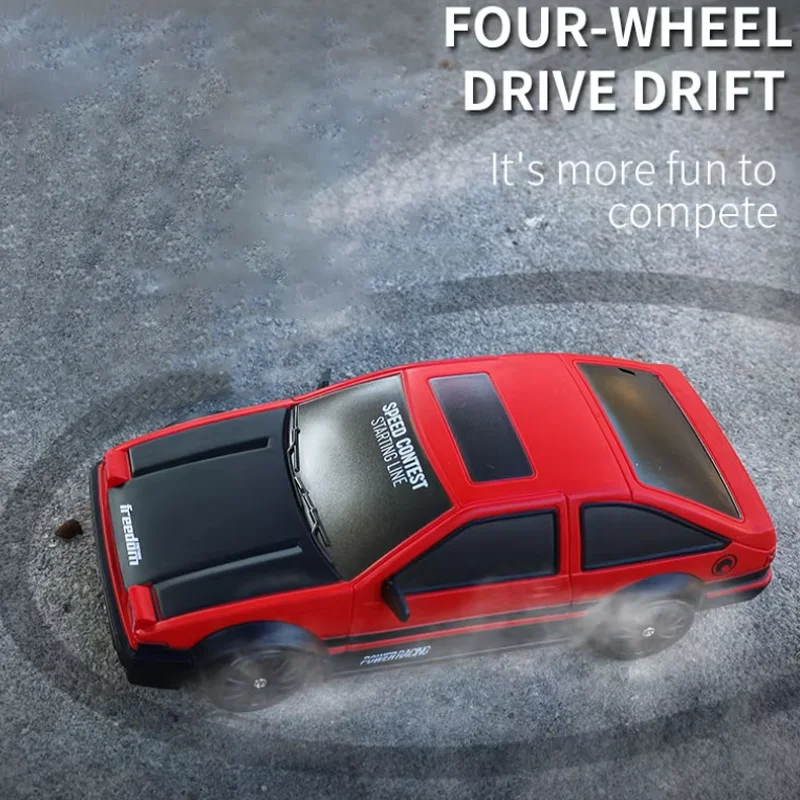 4WD  RC 帮Ʈ ڵ   AE86  4x4 ̽ RTR  Ʈ  峭 ҳ ҳ   