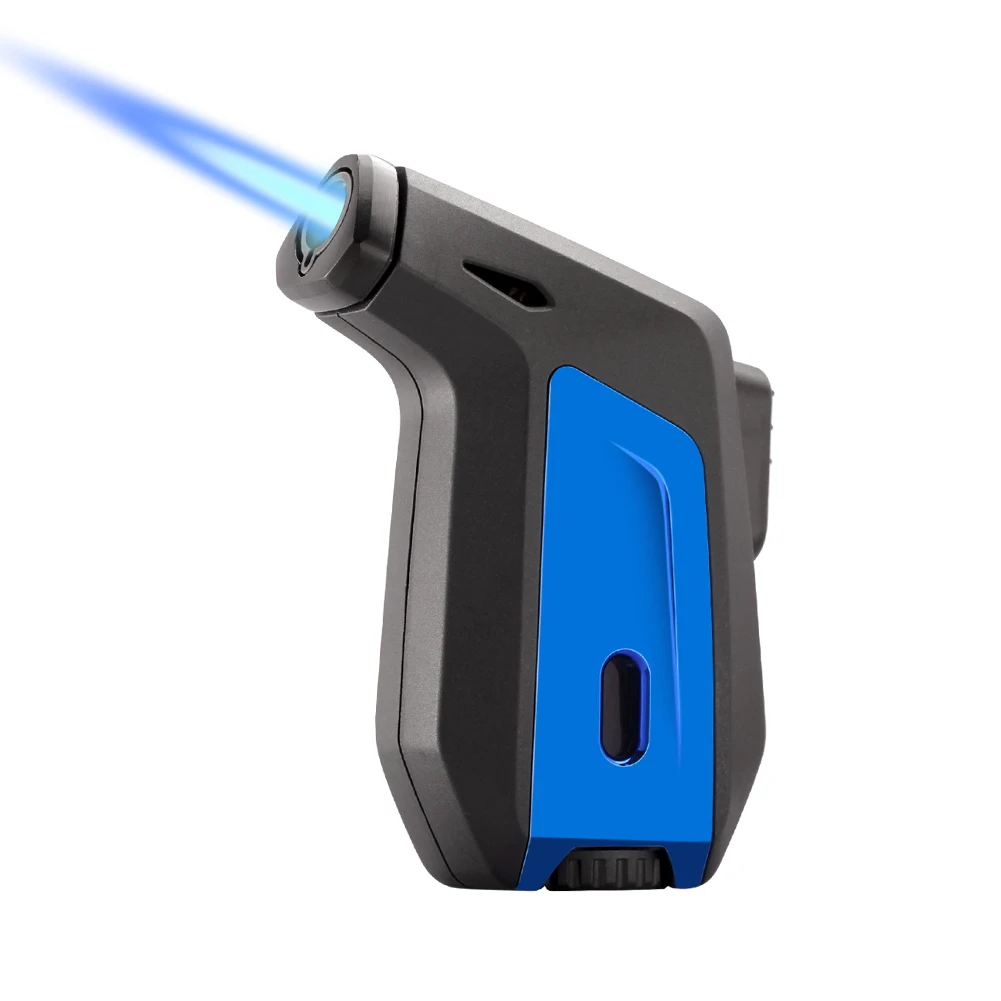 

GALINER Plastic Cigar Lighter Portable Gun Spary Lighters Smoking Tool For Cigar Lighting 1 Jet Gas Refillable Fire Starter