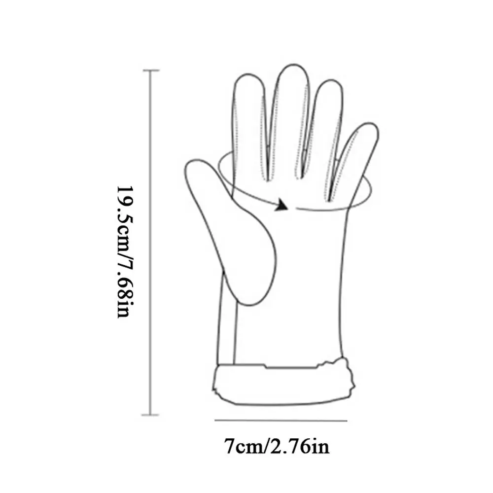 Women Hand Warmer Winter Fashion Faux Wool Cuff Gloves Knitting Warm Fingerless Gloves Luxury Warm Plush Gloves For Work Study