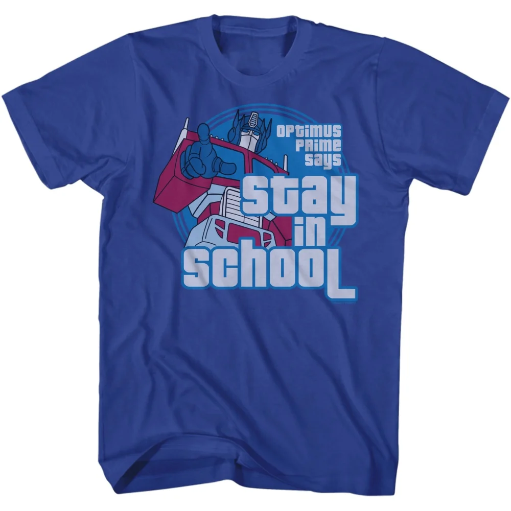 Maglietta Optimus Prime Stay In School