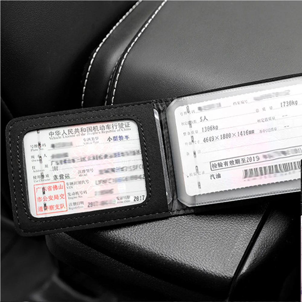 자동차 스타일링 로고 ID 카드 운전면허증 패키지 르노 탈리스만 클리오 4 메간 2 3 플루언스 캉구 캡처용 자동차 액세서리