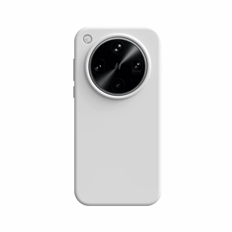 Shockproof Soft Liquid Silicone Phone Case with Skin Fleece Protection and Retail Packaging