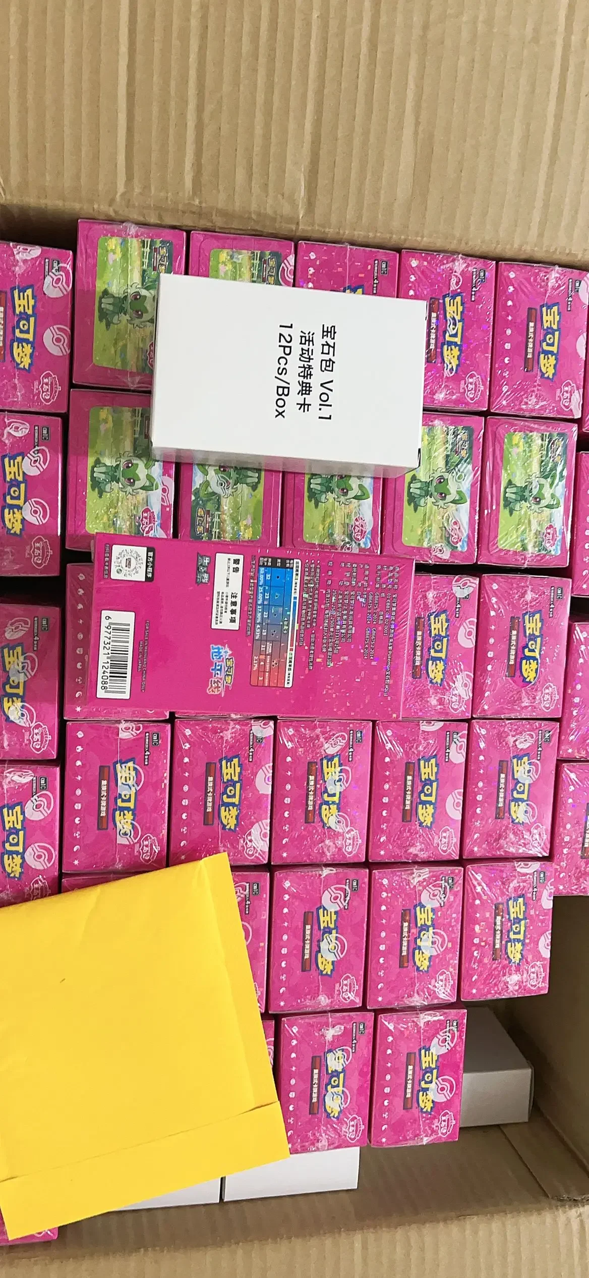 中国ジェムパック\"gem pack\"Vol.1 未開封2box海外限定宝石パック In Stock 20 PCS Original Gem Pack Vol.1 Cards Violet Gem