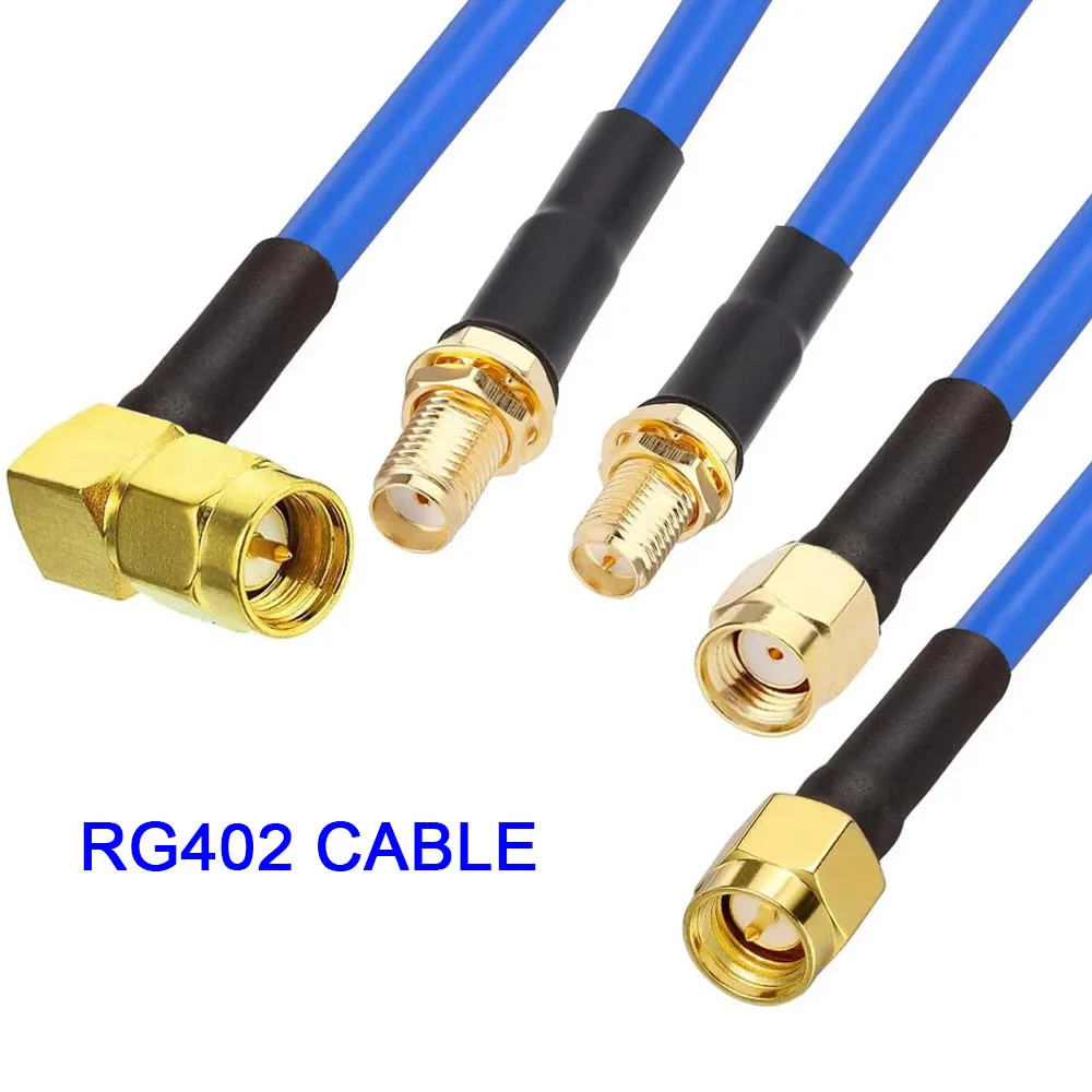 Enhanced High-Frequency Blue Coaxial Cable