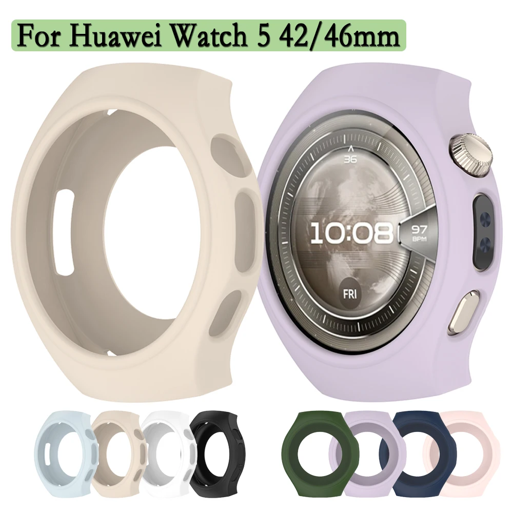 High-Quality Soft Silicone Anti-Scratch Protective Watch Decoration Case