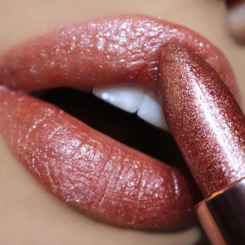Description Picture 4 of itemJelly Lipstick Cosmetics Temperature Color Changing Glitter Lipstick Waterproof Longlasting Moisturizing Tint Sexy Lip Makeups