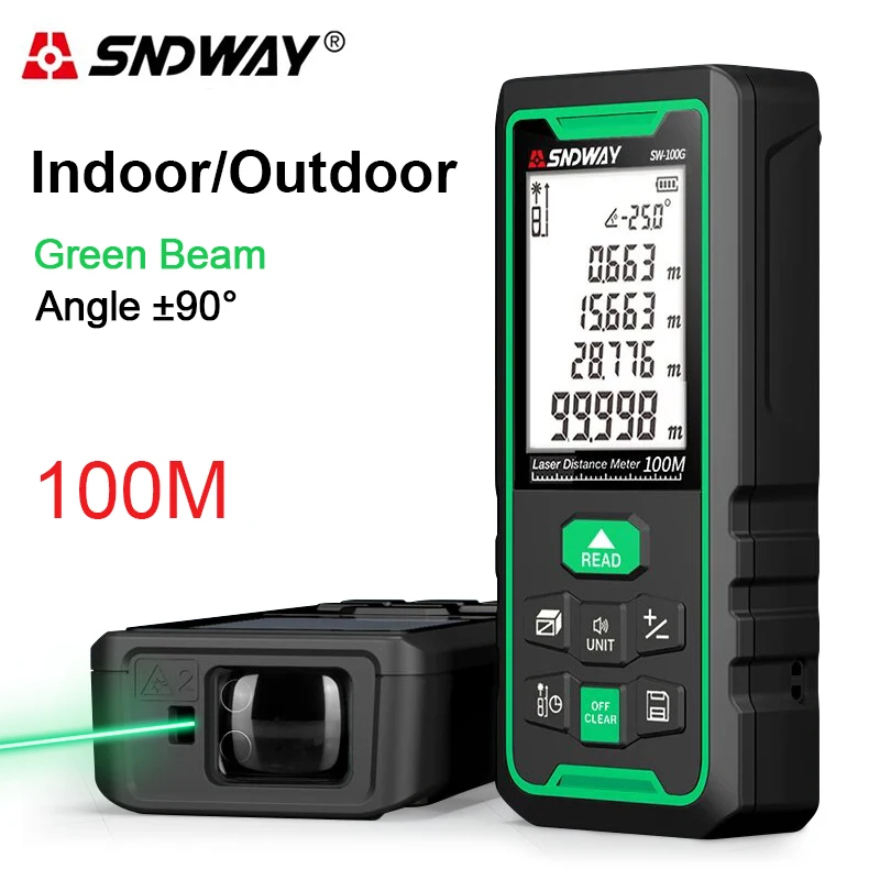 Laser-Distance-Meter-Digital-Rangefinder-120m-100m-70m-50m-Range-Finder ...